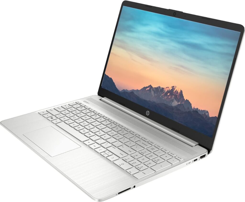 HP Notebook Laptop, 15.6 HD Touchscreen, Intel Core i3-1115G4 Processor, 32GB RAM, 1TB PCIe SSD, Webcam, Type-C, HDMI, SD Card Reader, Wi-Fi, Windows 11 Home, Silver